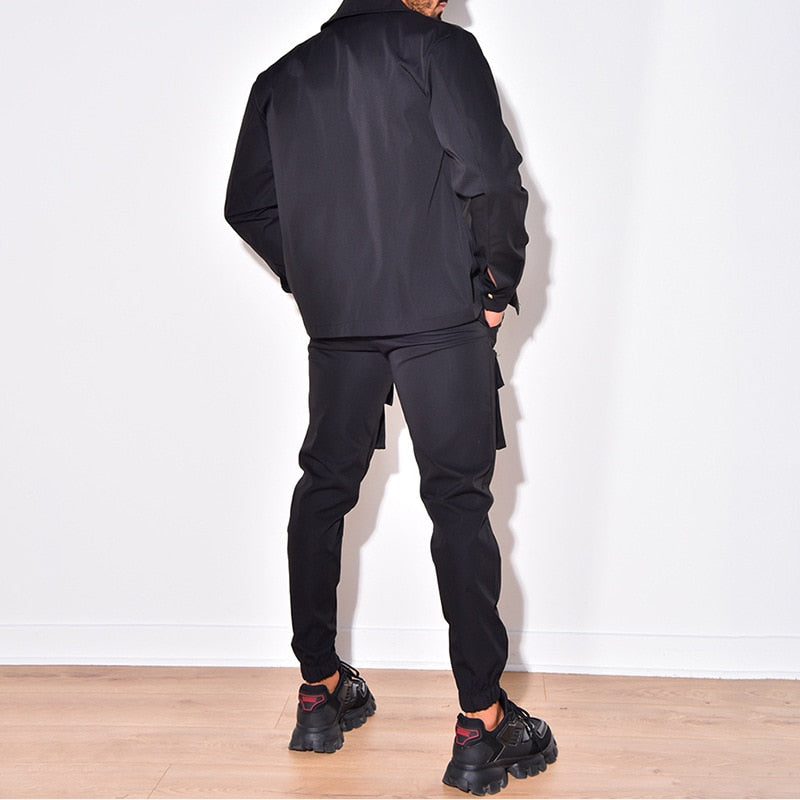 Cargo Two Piece Set - B.A.G.S (Black Apparel and Goods Store) 