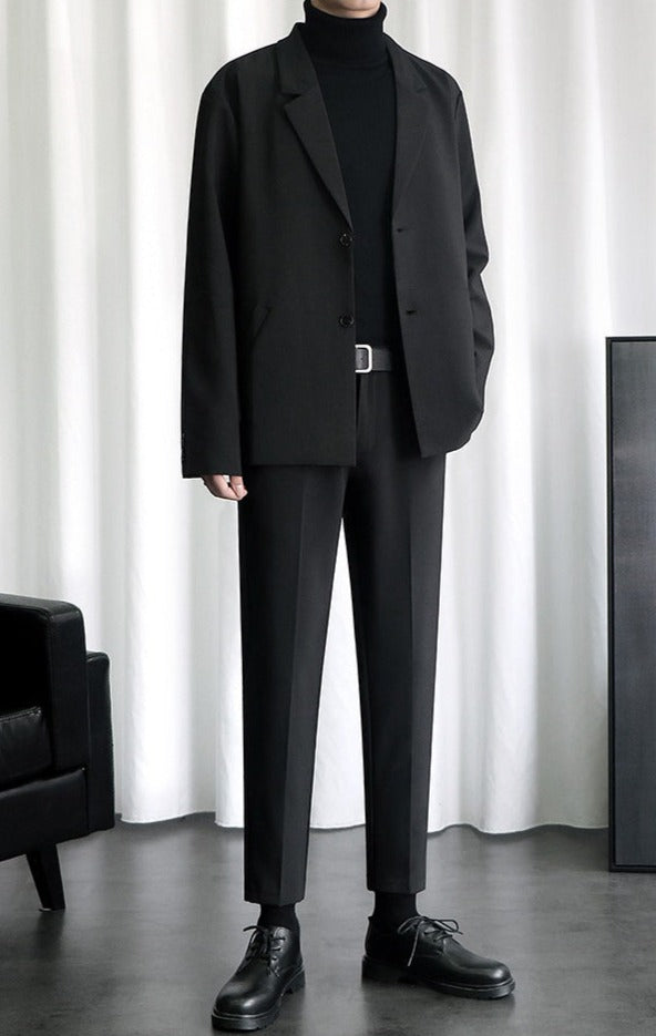 Modern Fitted Suit - B.A.G.S (Black Apparel and Goods Store) 