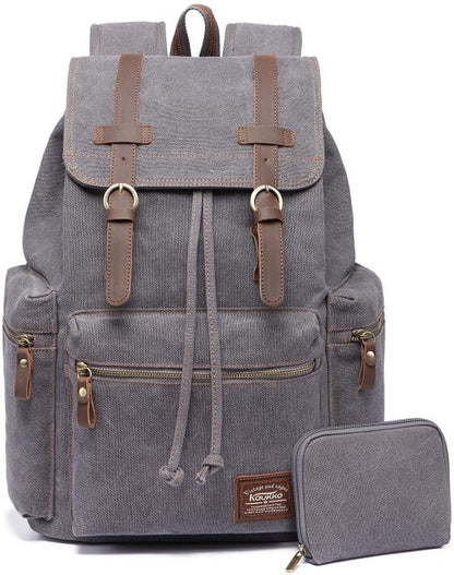 Canvas Backpack - B.A.G.S (Black Apparel and Goods Store) 