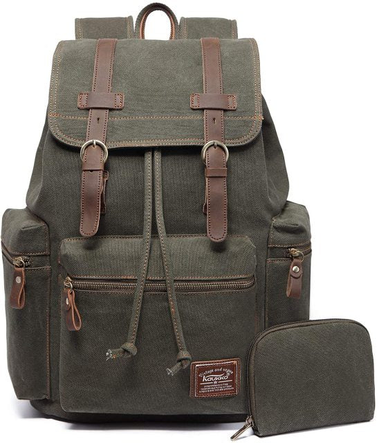 Canvas Backpack - B.A.G.S (Black Apparel and Goods Store) 